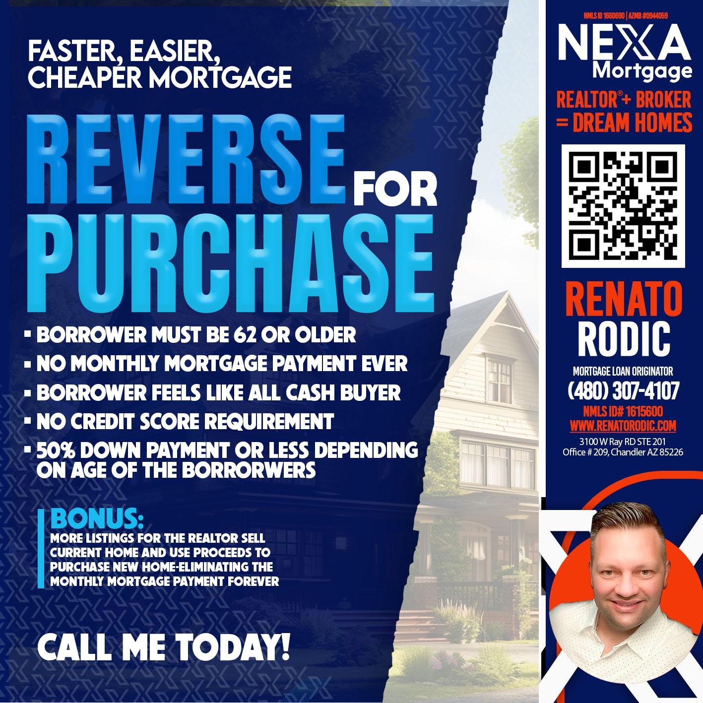 REVERSE - Renato Rodic -Mortgage Loan Originator