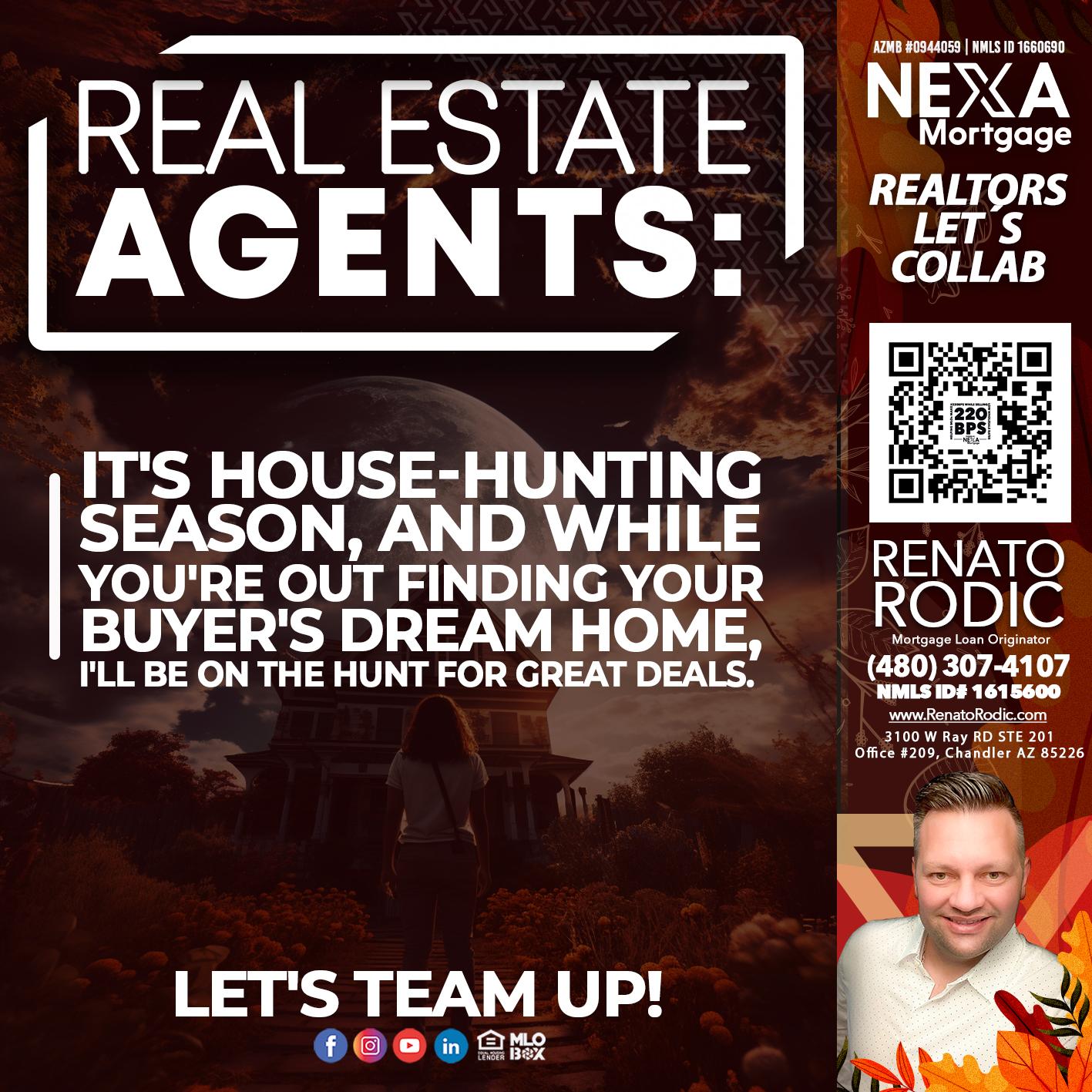 REALTORS LETS COLLAB - Renato Rodic -Mortgage Loan Originator