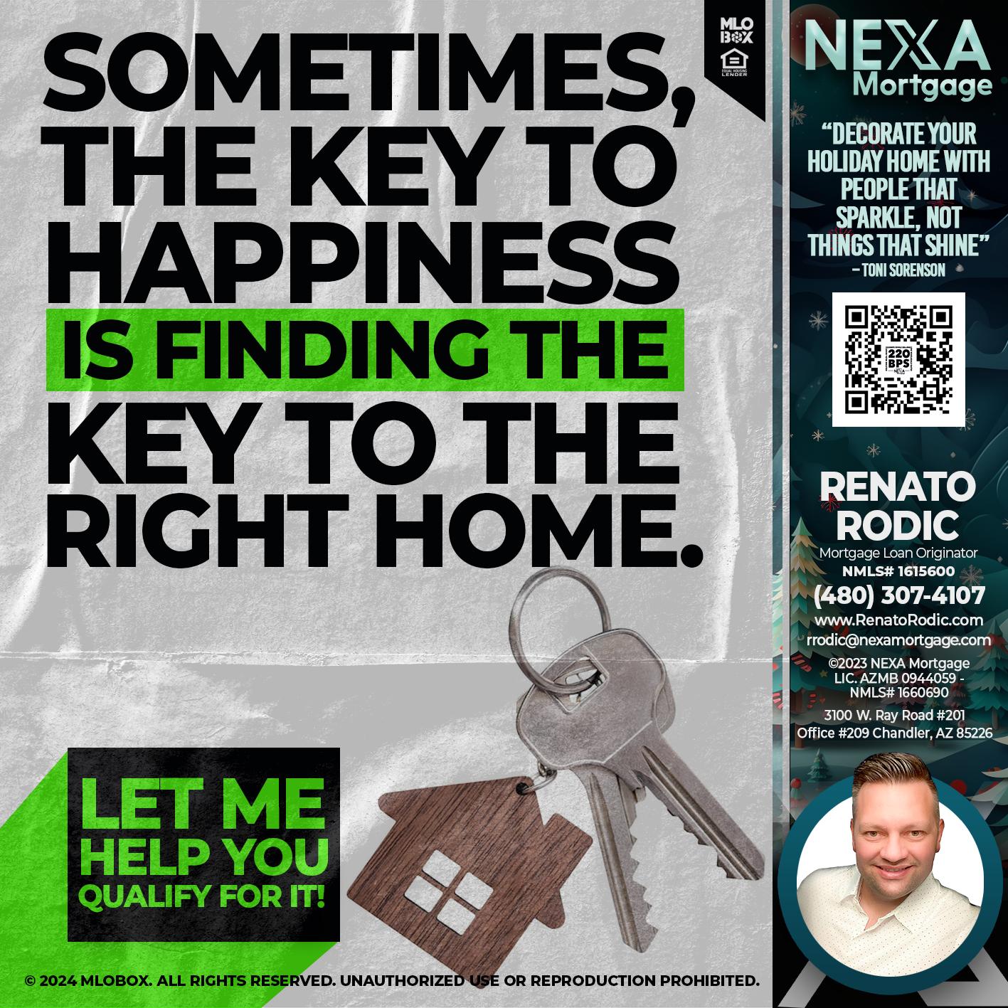 SOMETIMES - Renato Rodic -Mortgage Loan Originator