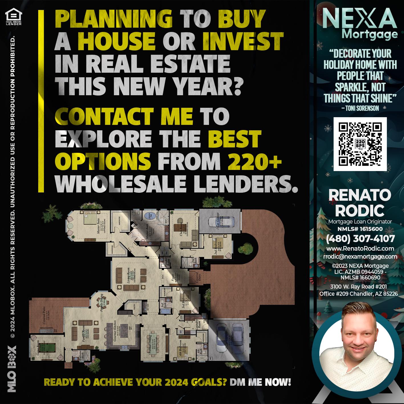planing to buy - Renato Rodic -Mortgage Loan Originator