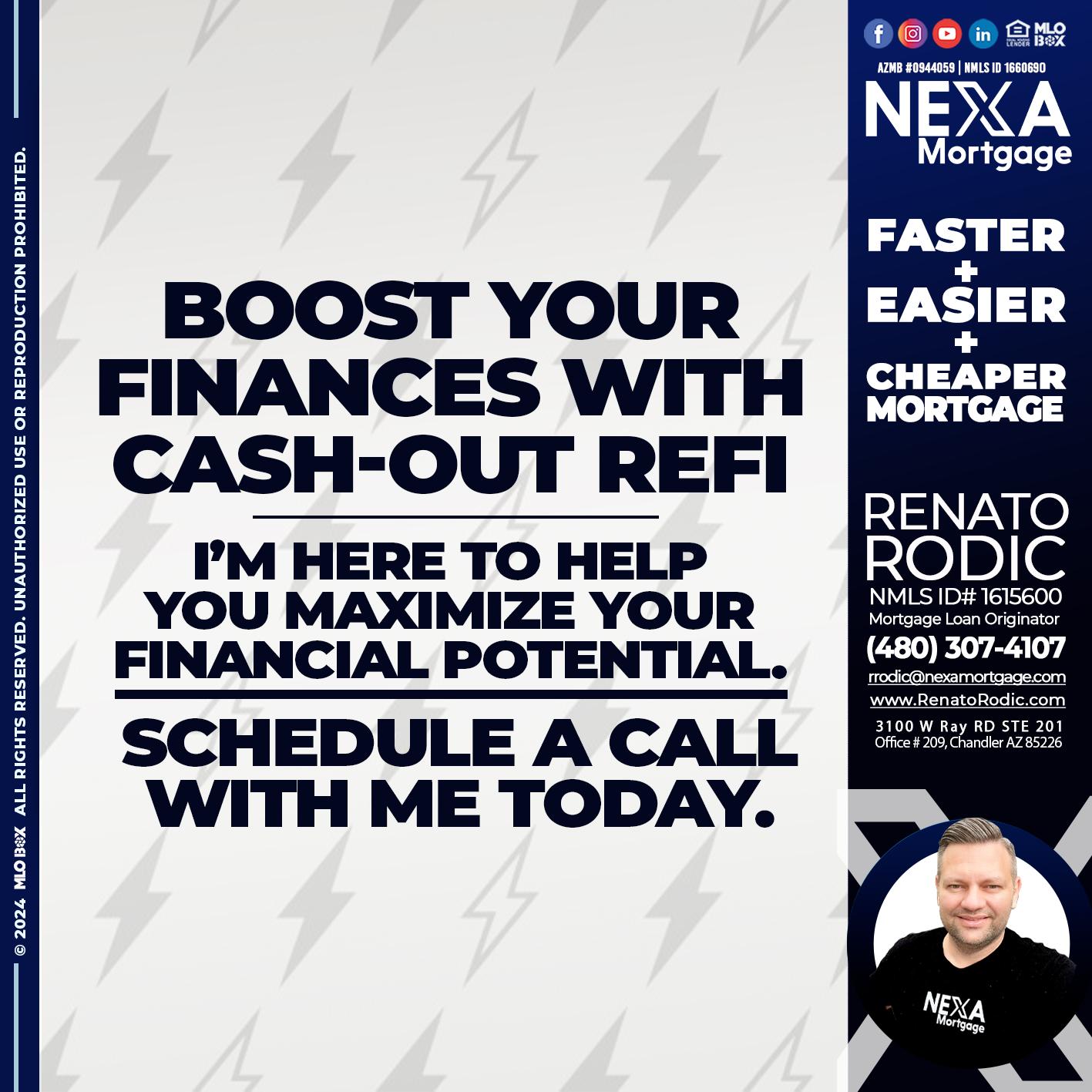 boost your - Renato Rodic -Mortgage Loan Originator