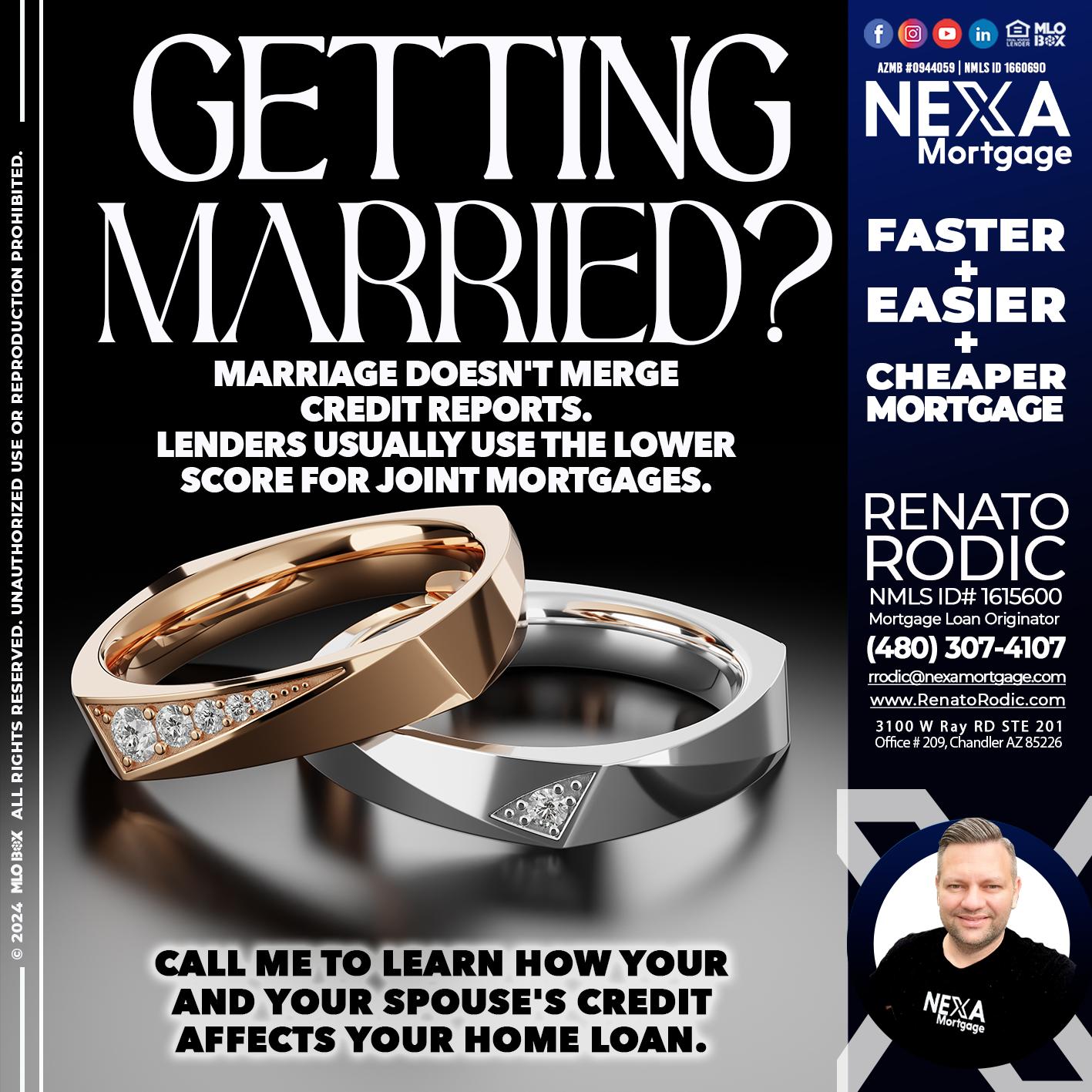 getting married - Renato Rodic -Mortgage Loan Originator