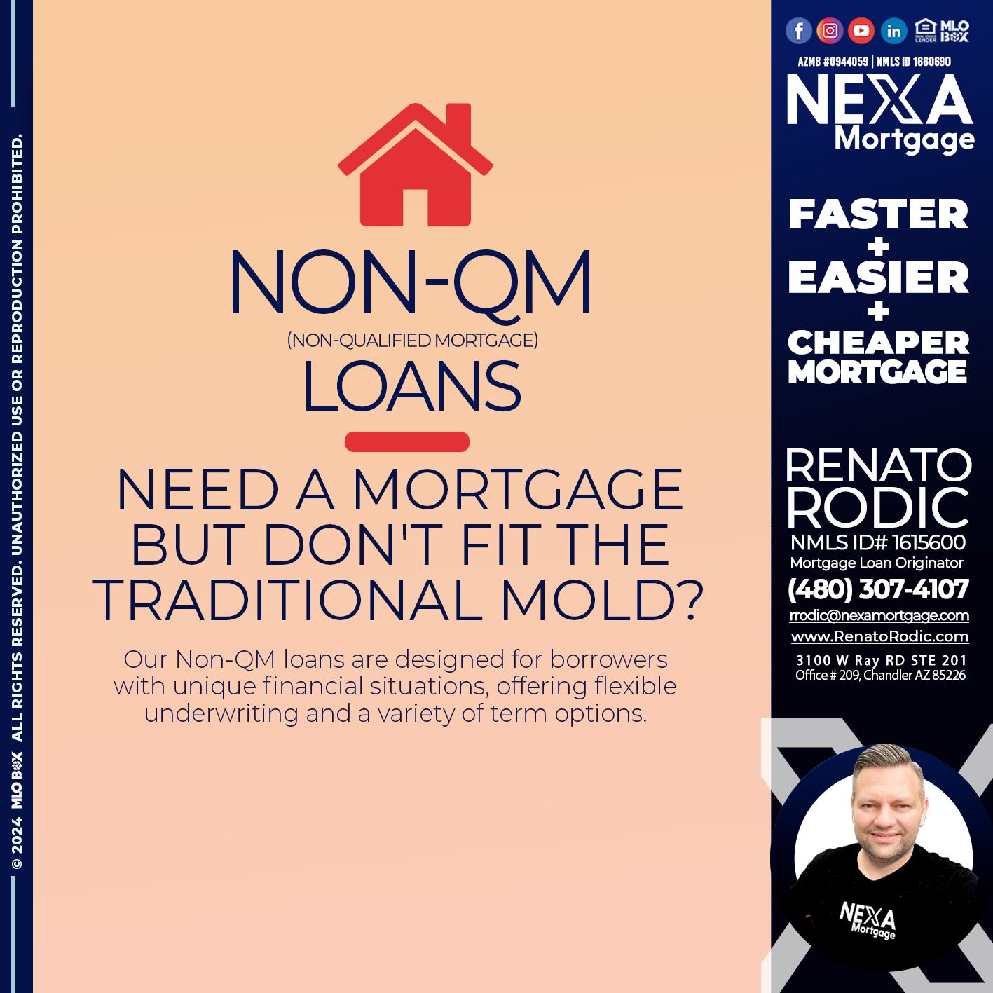 NON QM - Renato Rodic -Mortgage Loan Originator