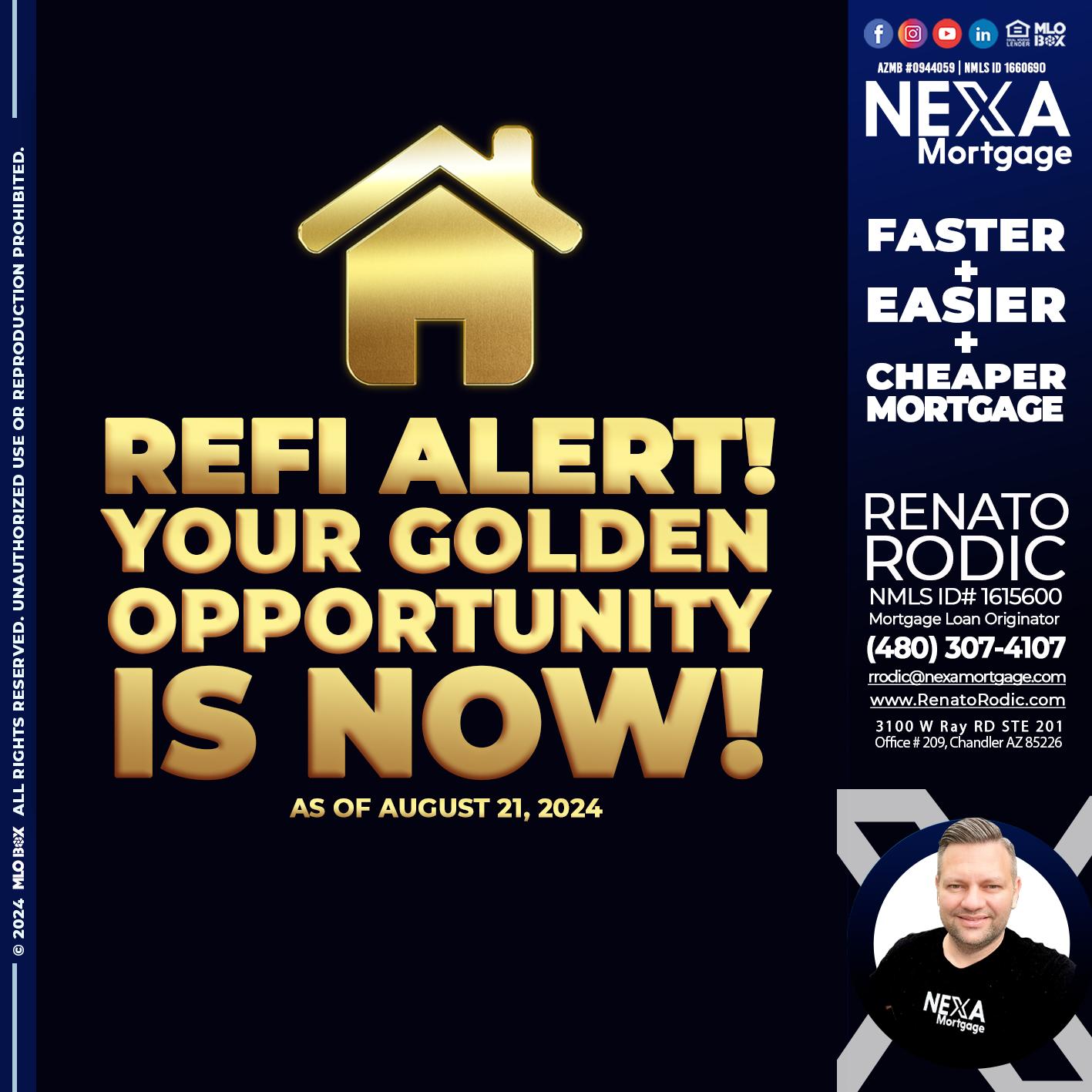 gold - Renato Rodic -Mortgage Loan Originator