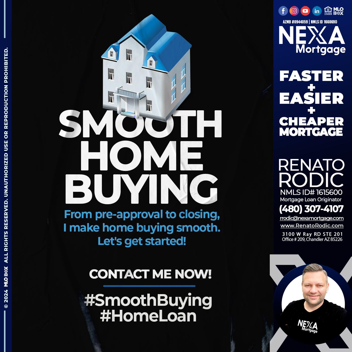 SMOOTH HOUSE - Renato Rodic -Mortgage Loan Originator