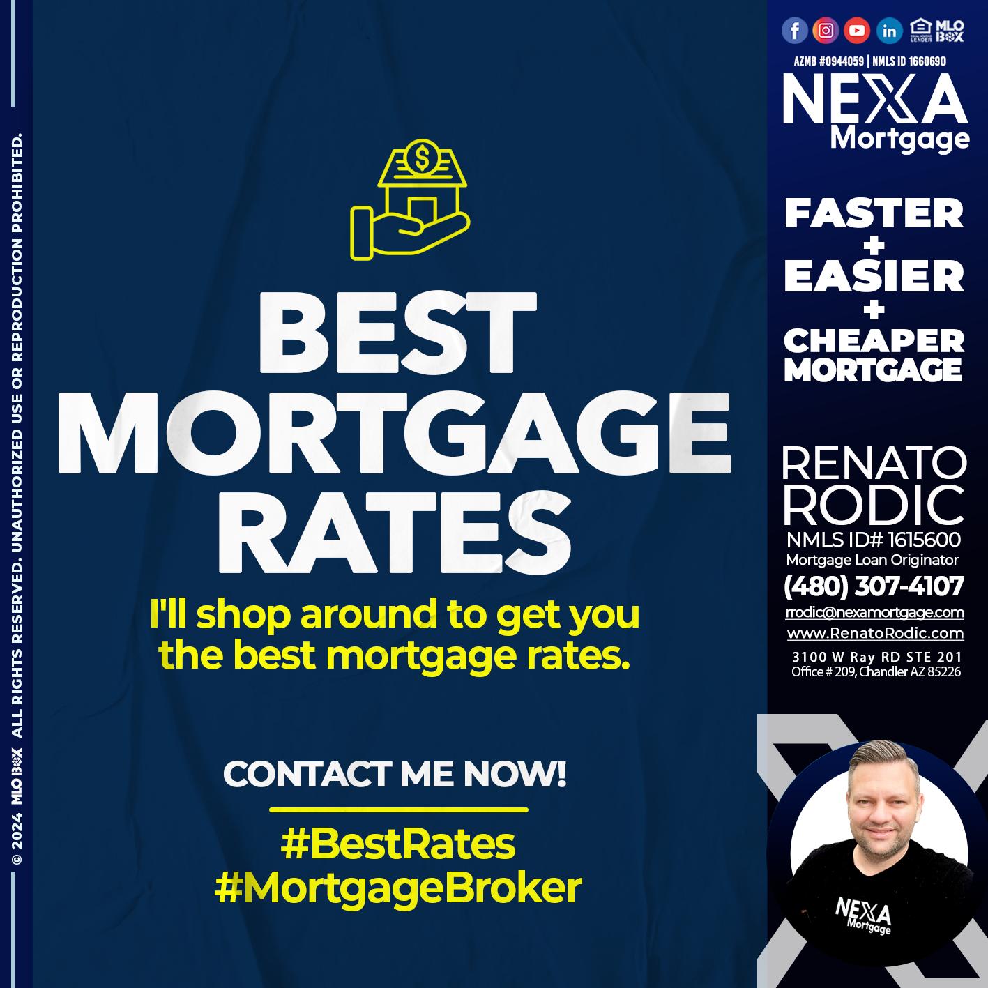 BEST MORTGAGE - Renato Rodic -Mortgage Loan Originator